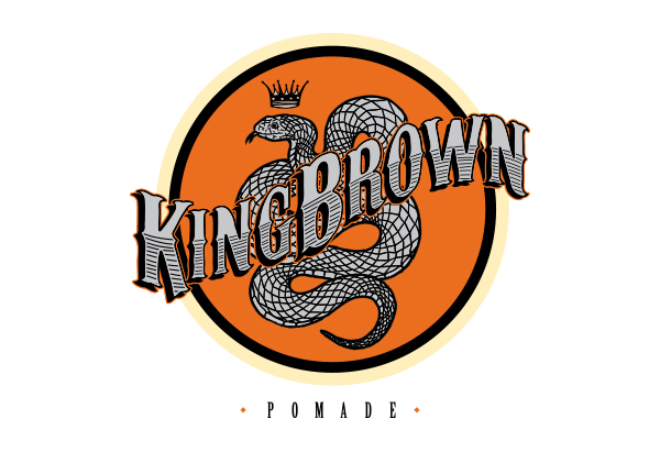 King Brown Pomade Logo